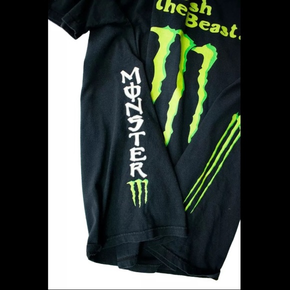 Vintage Men's Monster Energy Unleash The Beast! - Picture 5 of 10